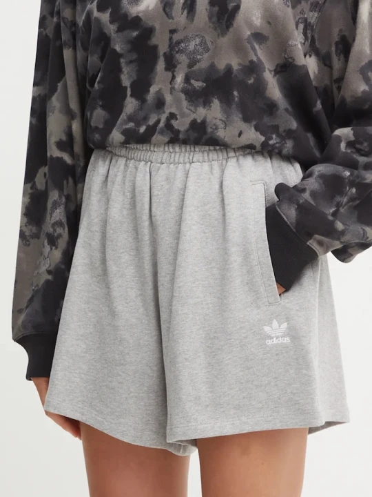 Zdjęcie produktu adidas Originals szorty bawełniane Essential szary