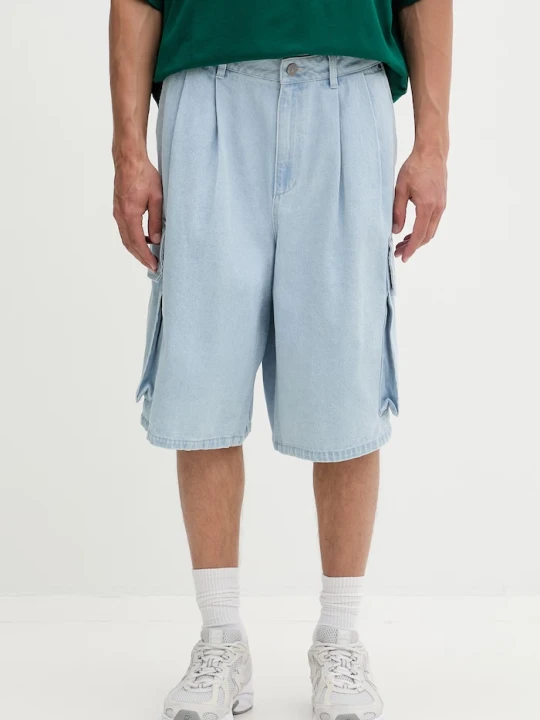 Zdjęcie produktu adidas Originals szorty cargo męskie jeansowe ADILENIUM SEASON 5.0 niebieski