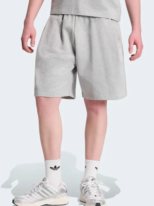 Zdjęcie produktu adidas Originals szorty dresowe męskie bawełniane Essentials szary