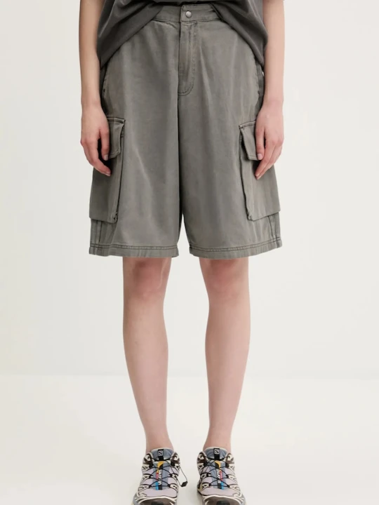 Zdjęcie produktu adidas Originals szorty jeansowe Cargo Jorts szary