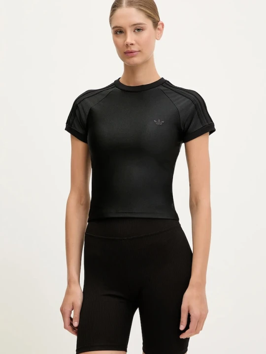 Zdjęcie produktu adidas Originals t-shirt 3-Stripe Spandex czarny