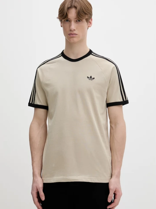 Zdjęcie produktu adidas Originals t-shirt bawełniany beżowy