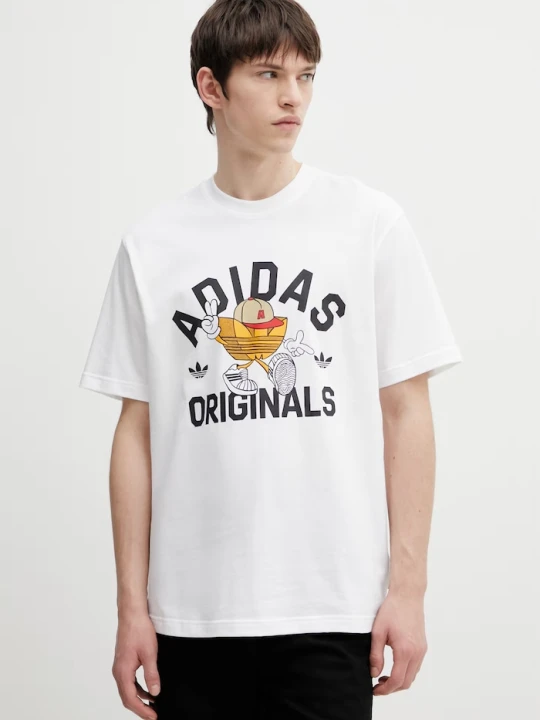 Zdjęcie produktu adidas Originals t-shirt bawełniany biały