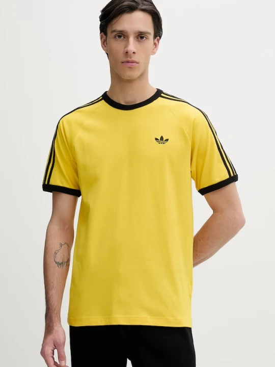 Zdjęcie produktu adidas Originals t-shirt bawełniany żółty