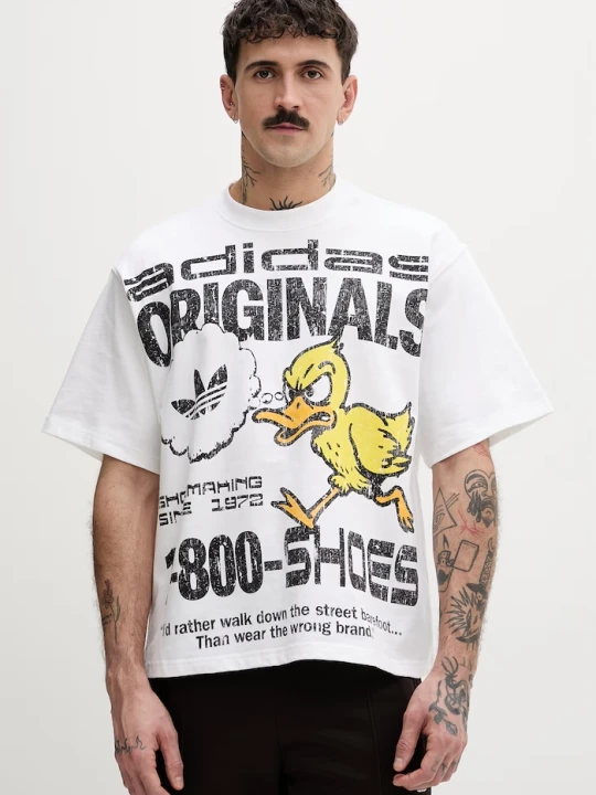 Zdjęcie produktu adidas Originals t-shirt bawełniany biały