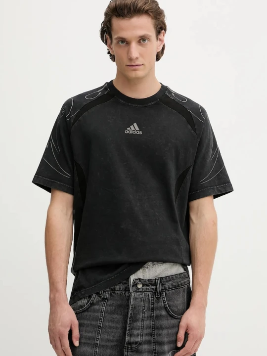 Zdjęcie produktu adidas Originals t-shirt bawełniany Adilenium Tg Te czarny