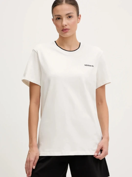 Zdjęcie produktu adidas Originals t-shirt bawełniany Graphic Loose T biały