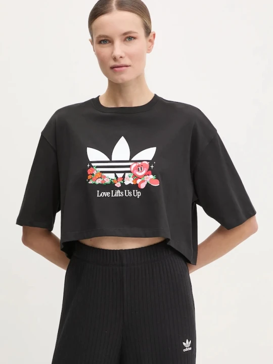 Zdjęcie produktu adidas Originals t-shirt bawełniany Nelson czarny