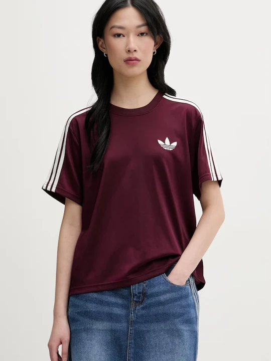 Zdjęcie produktu adidas Originals T-shirt damski bordowy