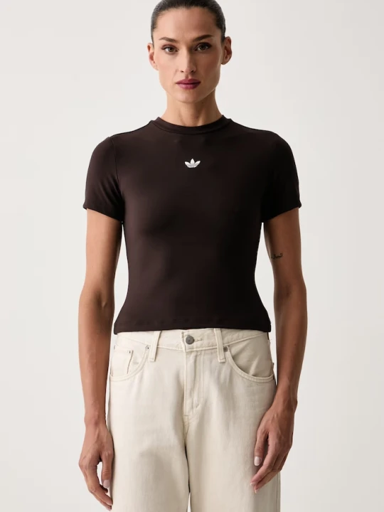 Zdjęcie produktu adidas Originals T-shirt damski Essentials brązowy