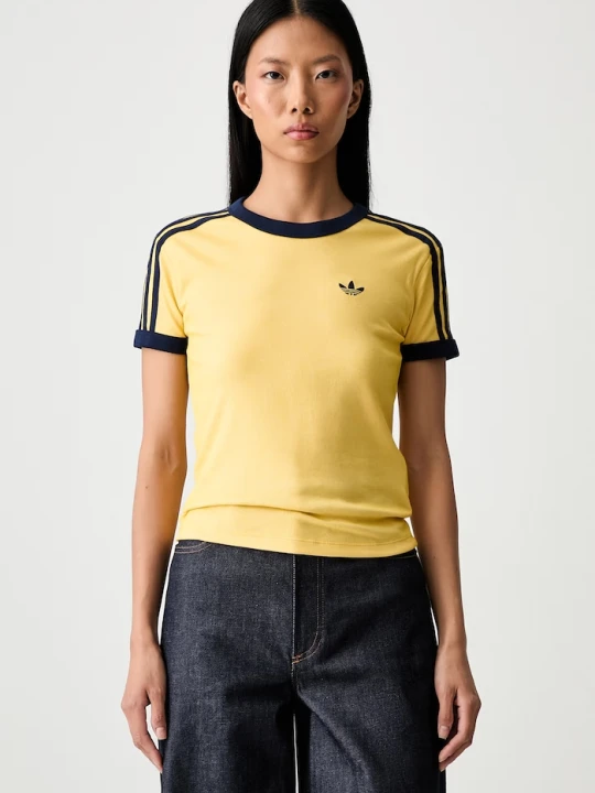 Zdjęcie produktu adidas Originals T-shirt damski Heather żółty