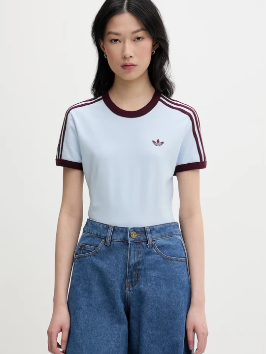 Zdjęcie produktu adidas Originals T-shirt damski z bawełną niebieski