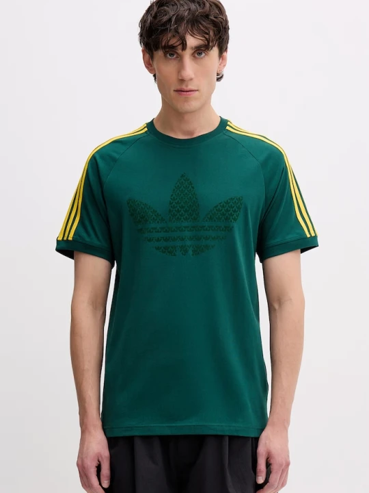 Zdjęcie produktu adidas Originals t-shirt męski bawełniany zielony