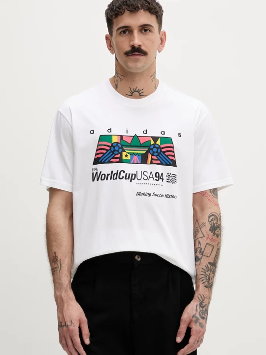 Zdjęcie produktu adidas Originals t-shirt męski bawełniany biały
