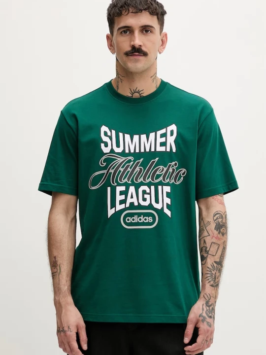 Zdjęcie produktu adidas Originals T-shirt męski bawełniany zielony