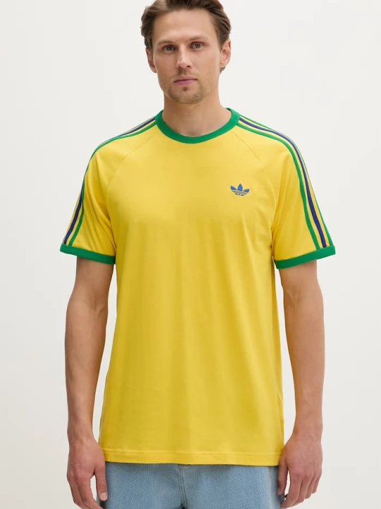 Zdjęcie produktu adidas Originals T-shirt męski bawełniany żółty