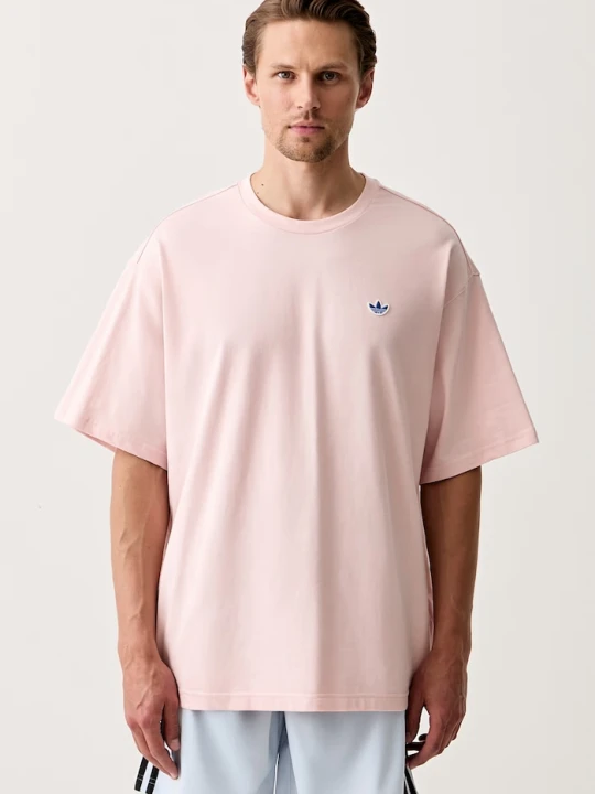 Zdjęcie produktu adidas Originals T-shirt męski bawełniany różowy