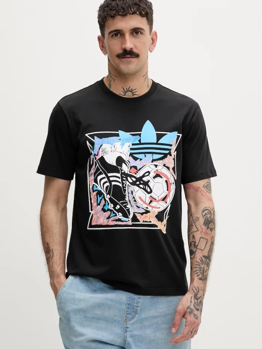 Zdjęcie produktu adidas Originals T-shirt męski bawełniany Anime czarny