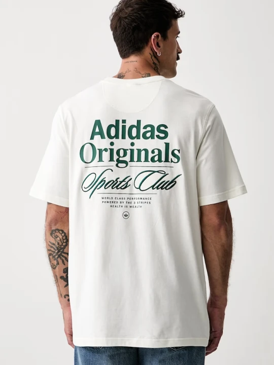 Zdjęcie produktu adidas Originals T-shirt męski bawełniany beżowy