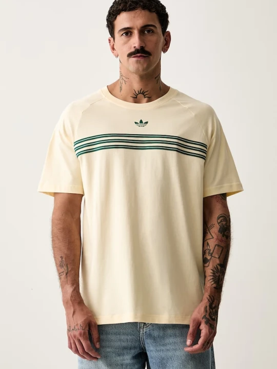 Zdjęcie produktu adidas Originals T-shirt męski bawełniany beżowy