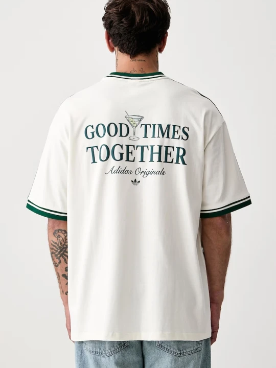 Zdjęcie produktu adidas Originals T-shirt męski bawełniany beżowy