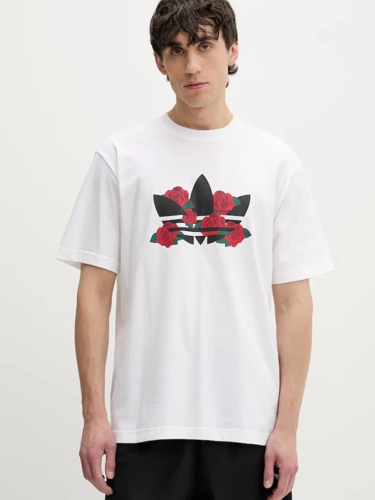 Zdjęcie produktu adidas Originals t-shirt męski bawełniany biały