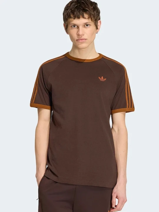 Zdjęcie produktu adidas Originals T-shirt męski bawełniany brązowy