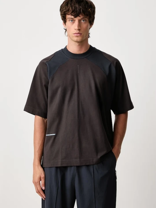 Zdjęcie produktu adidas Originals T-shirt męski bawełniany Running x Hermanos Koumori brązowy