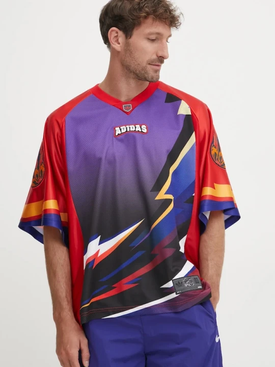 Zdjęcie produktu adidas Originals t-shirt TEAM JERSEY czerwony