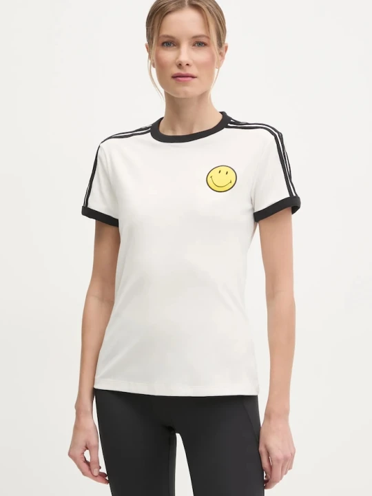 Zdjęcie produktu adidas Originals t-shirt X Smiley beżowy