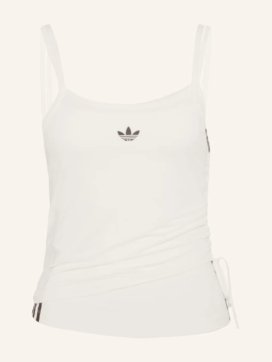 Zdjęcie produktu Adidas Originals Top Double Layered Z Mieszanki Materiałów weiss