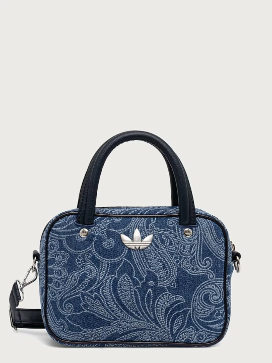 Zdjęcie produktu adidas Originals torebka crossbody damska jeansowa Liberty London Square Bag niebieski