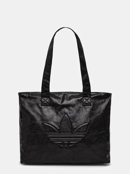 Zdjęcie produktu adidas Originals torebka shopper damska z imitacji skóry czarny