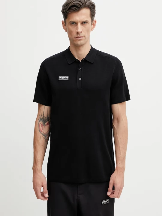 Zdjęcie produktu Adidas Originals x SPZL polo swetrowe z wiskozą męskie