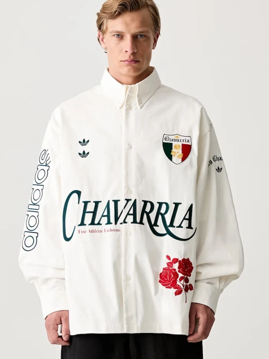 Zdjęcie produktu adidas Originals x Willy Chavarria koszula bawełniana męska