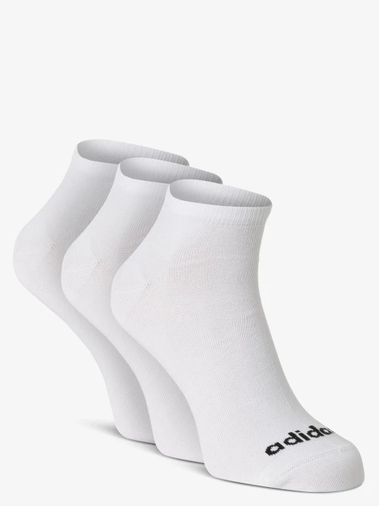Zdjęcie produktu adidas Performance skarpety do obuwia sportowego pakowane po 3 szt. Kobiety Bawełna biały