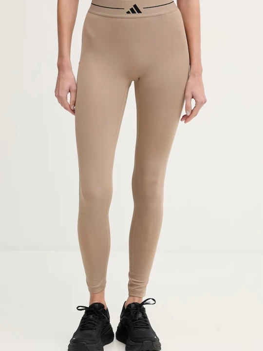 Zdjęcie produktu adidas Performance legginsy treningowe Hyperglam beżowy