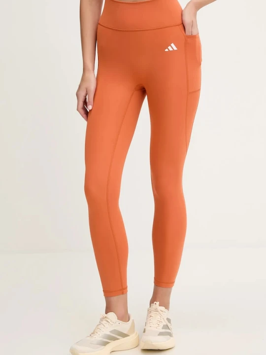 Zdjęcie produktu adidas Performance legginsy treningowe Optime pomarańczowy