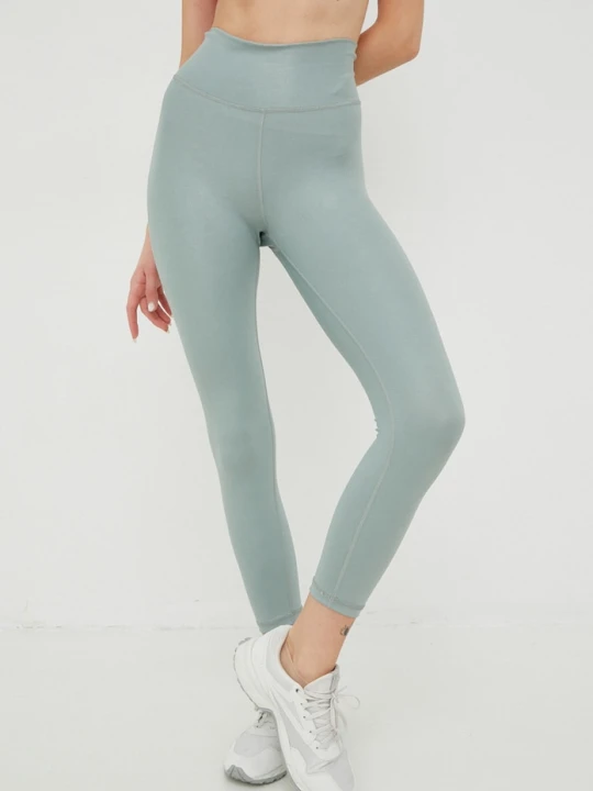 Zdjęcie produktu adidas Performance legginsy treningowe Optime Shine zielony