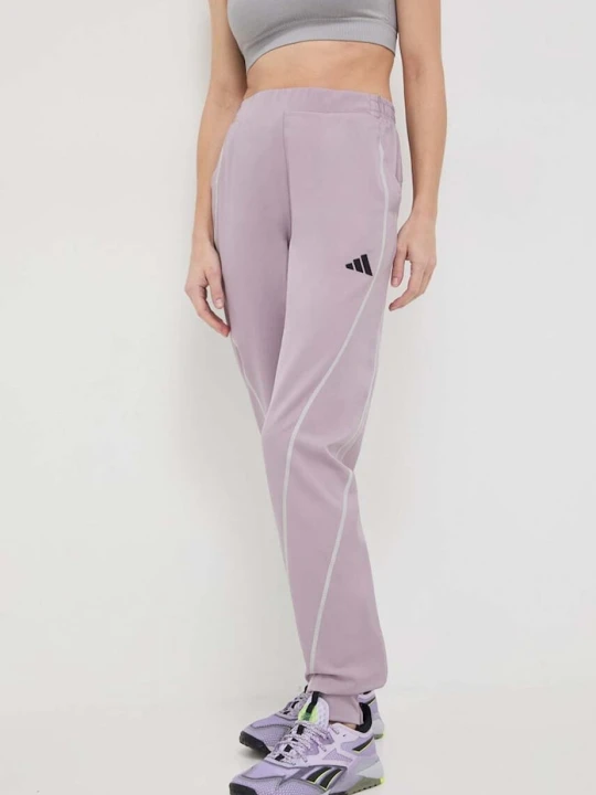 Zdjęcie produktu adidas Performance spodnie treningowe Woven różowy