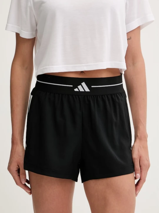 Zdjęcie produktu adidas Performance szorty sportowe damskie Hyperglam czarny