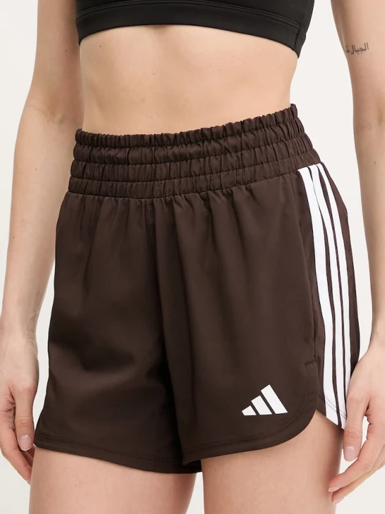 Zdjęcie produktu adidas Performance szorty treningowe Pacer Workout brązowy