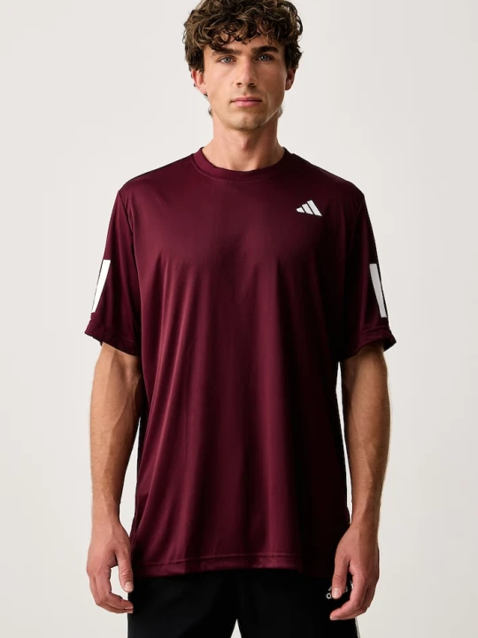 Zdjęcie produktu adidas Performance T-shirt sportowy męski TENNIS CLUB bordowy