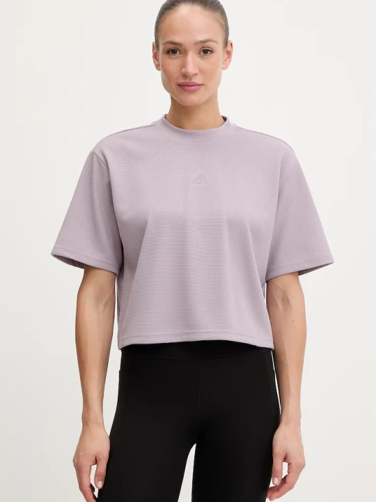 Zdjęcie produktu adidas Performance T-shirt treningowy damski Motion fioletowy