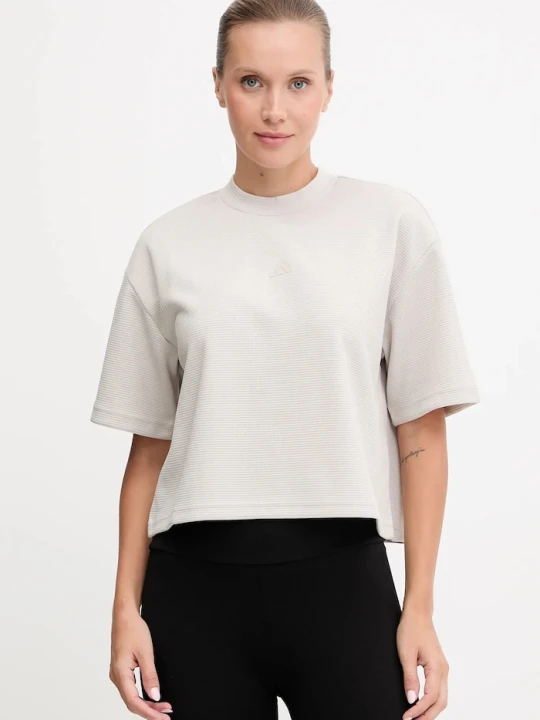 Zdjęcie produktu adidas Performance t-shirt treningowy Motion beżowy