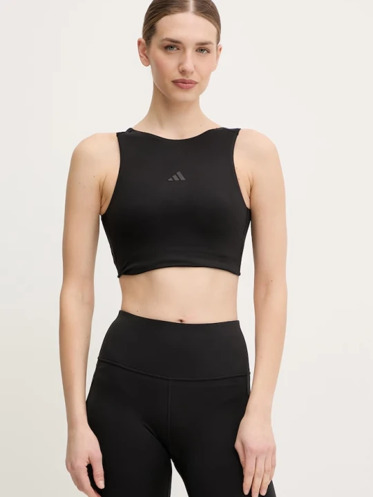 Zdjęcie produktu adidas Performance top do jogi Motion czarny