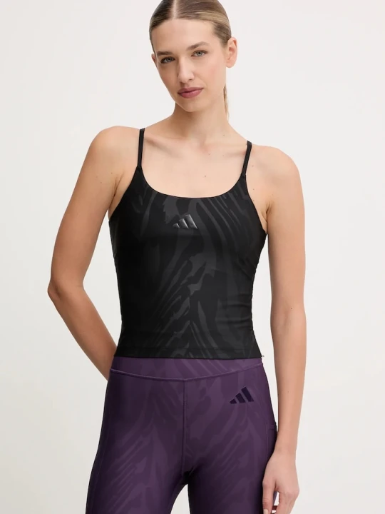 Zdjęcie produktu adidas Performance top treningowy Aop Optime czarny