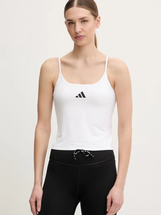 Zdjęcie produktu adidas Performance top treningowy Optime biały