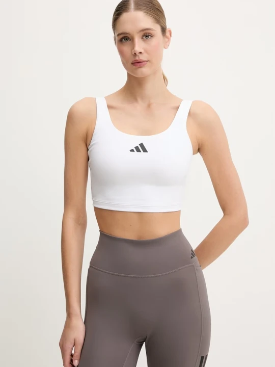 Zdjęcie produktu adidas Performance top treningowy Optime biały
