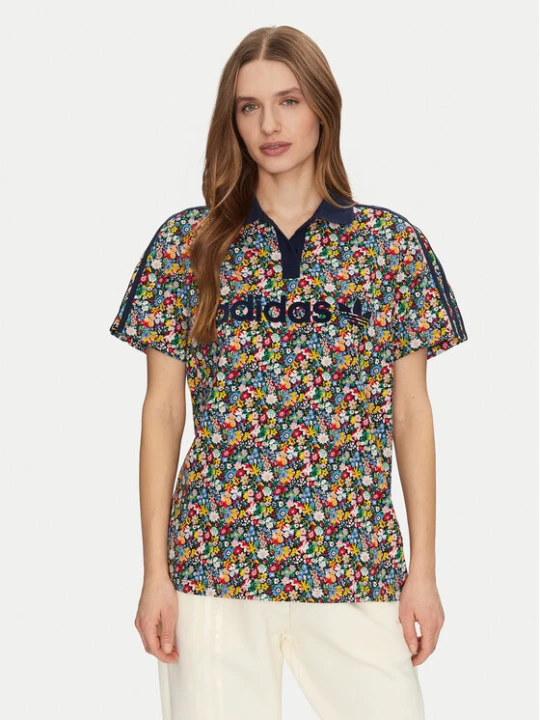 Zdjęcie produktu adidas Polo Liberty London Football JC7786 Kolorowy Loose Fit